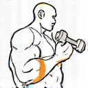 Icono de nutrición deportiva